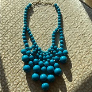 Beaded statement necklace